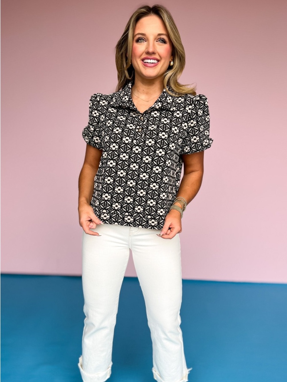 New SSYS The Label Madeline Puff Short Sleeve